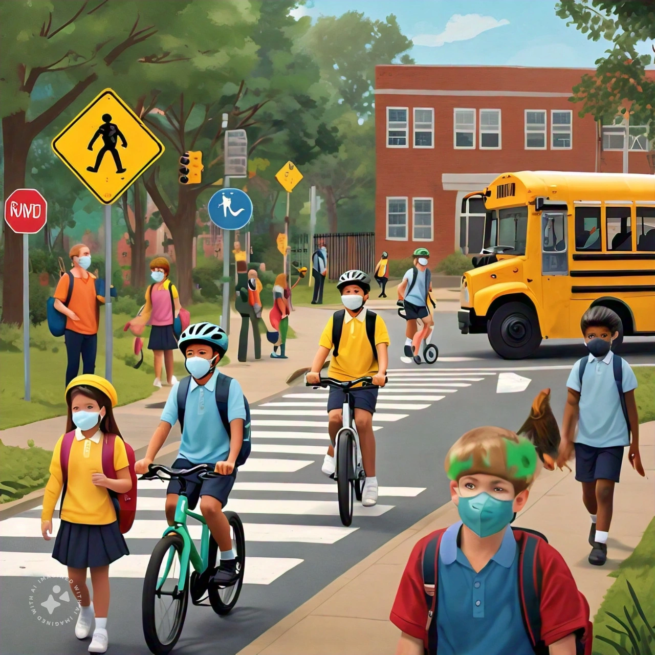 Safe Passage For School Children's In Long Beach
