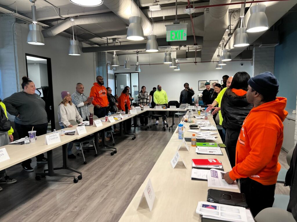 F.O.C.U.S Safe Passage Members Attending Meeting