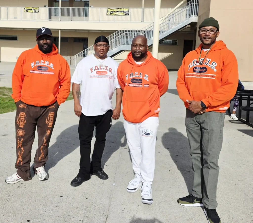 F.O.C.U.S. Safe Passage Dedicated Volunteers At Nelson Academy