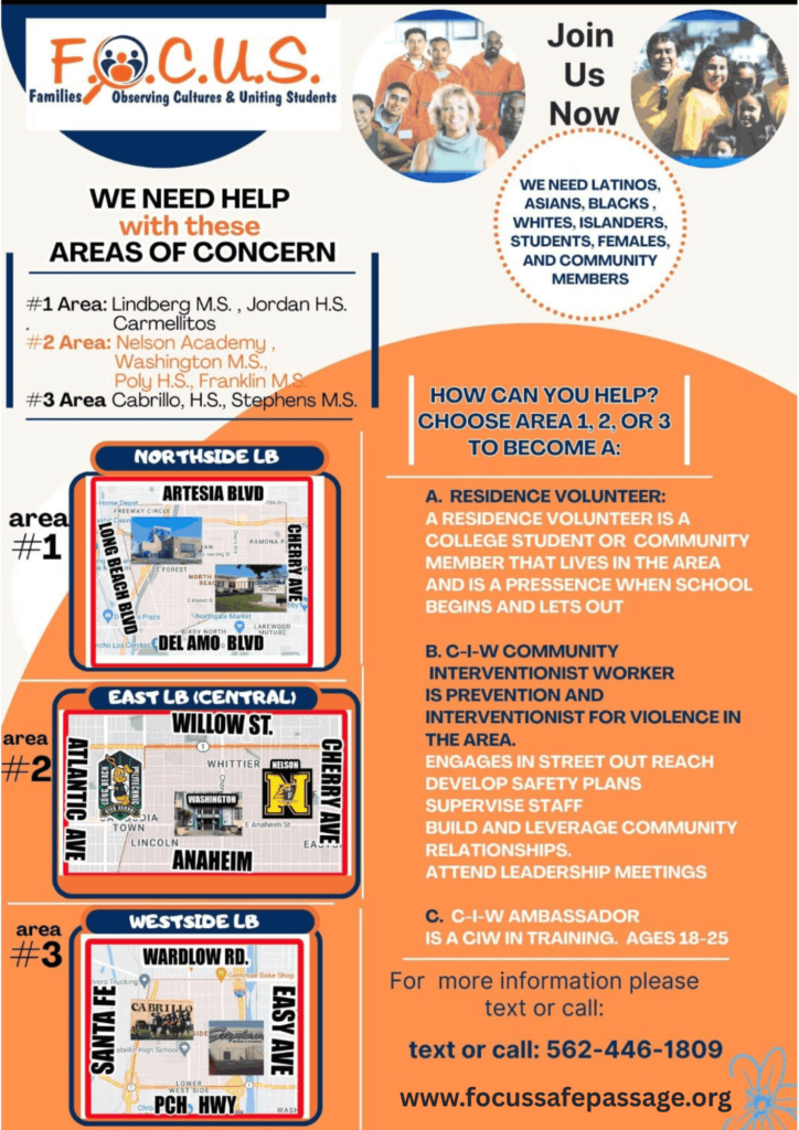 F.O.C.U.S. Safe Passage Flyer