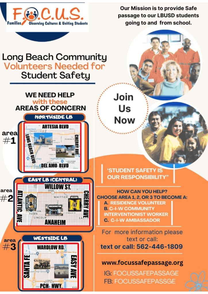 F.O.C.U.S. Safe Passage Flyer